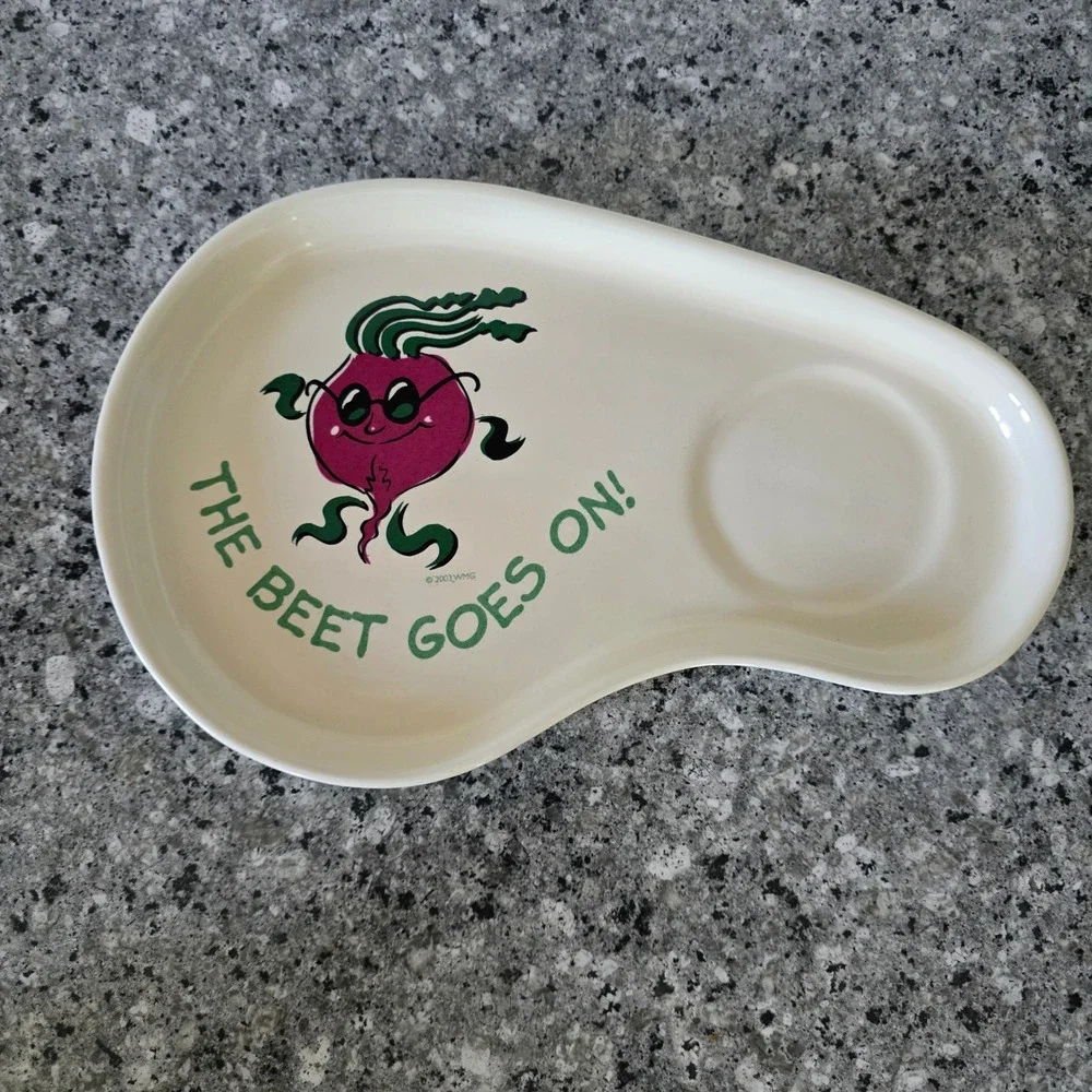 WMG Veggie Soup Sandwich Set Cream The Beet Goes On Lettuce Dance Vintage 2003 - Picture 2 of 10